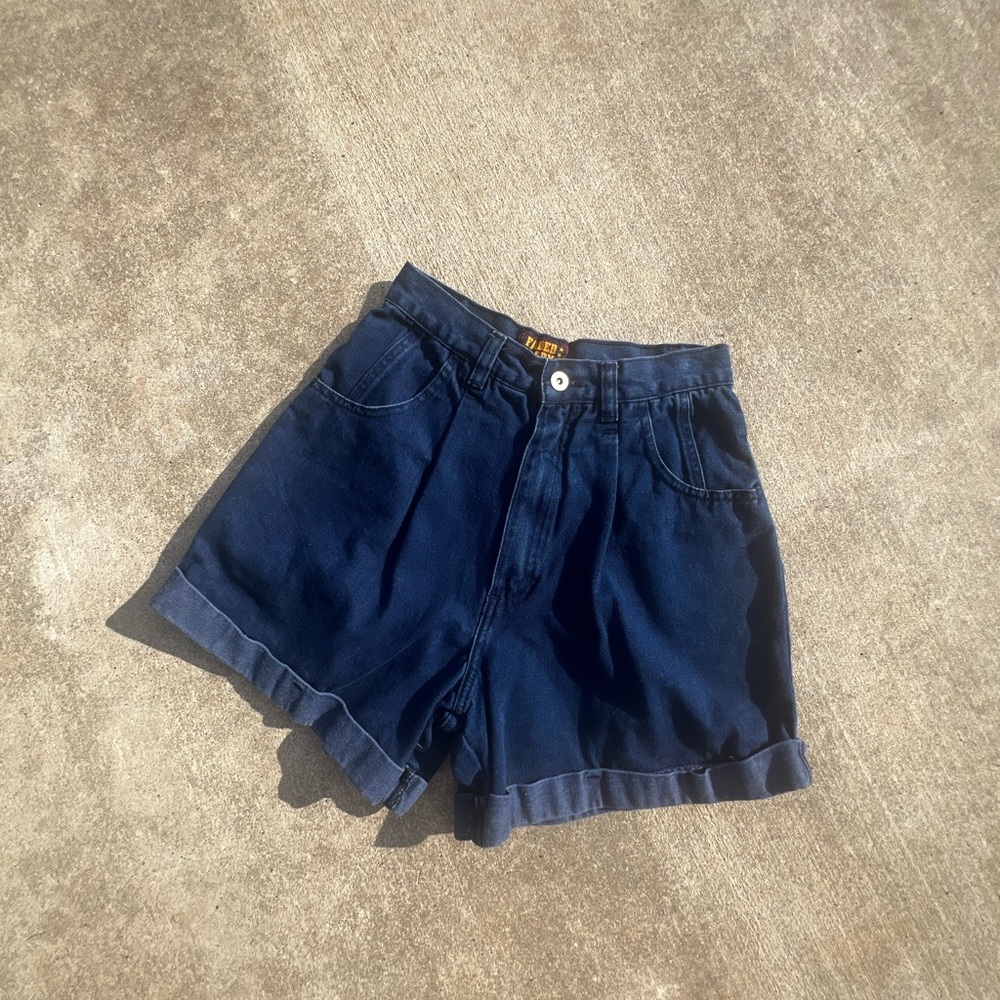 Women's Blue Denim Shorts